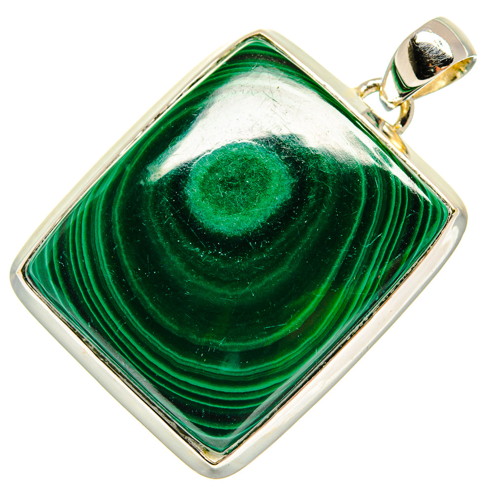 Malachite Pendants handcrafted by Anasilvercos - PD24515 - Photo 2