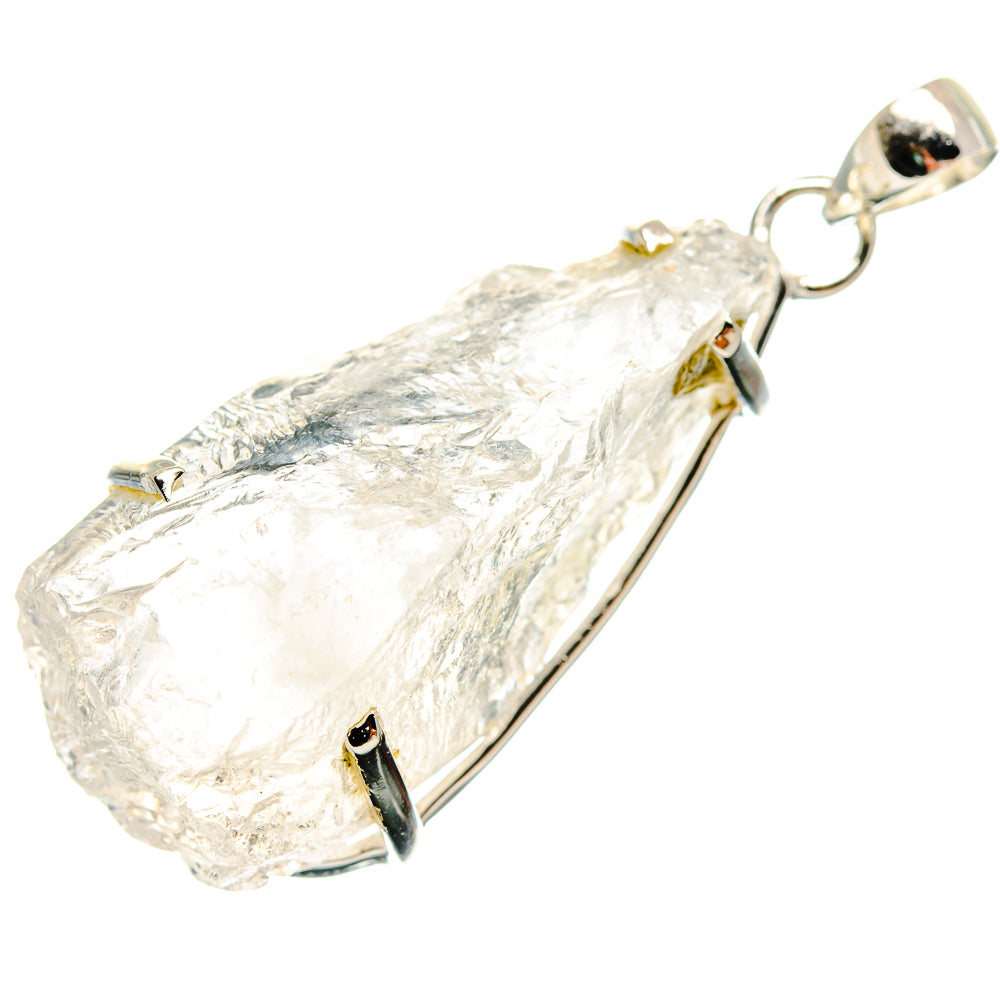 White Quartz Pendants handcrafted by Anasilvercos - PD24518 - Photo 2