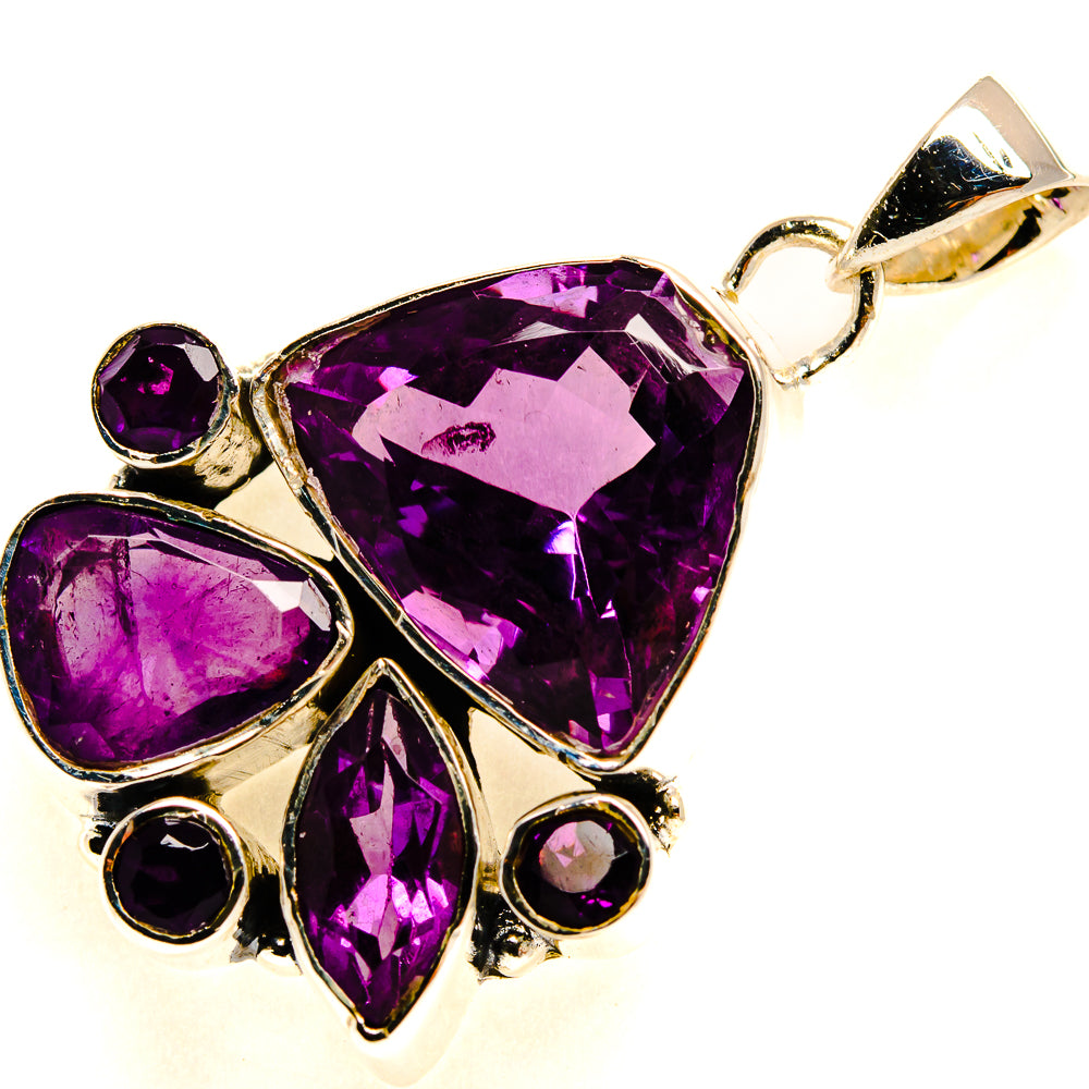 Amethyst Pendants handcrafted by Anasilvercos - PD24522 - Photo 2