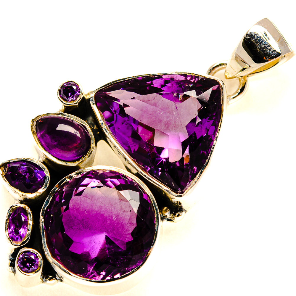 Amethyst Pendants handcrafted by Anasilvercos - PD24523 - Photo 2