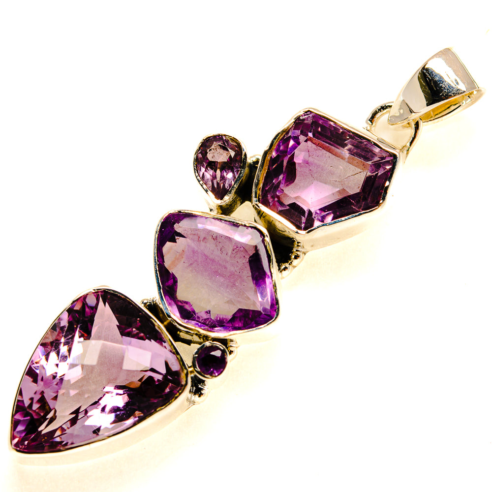 Amethyst Pendants handcrafted by Anasilvercos - PD24524 - Photo 2