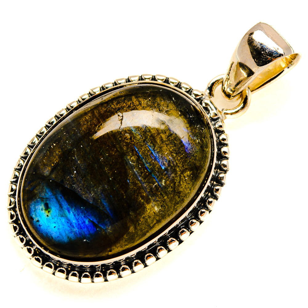 Labradorite Pendants handcrafted by Anasilvercos - PD24529 - Photo 2