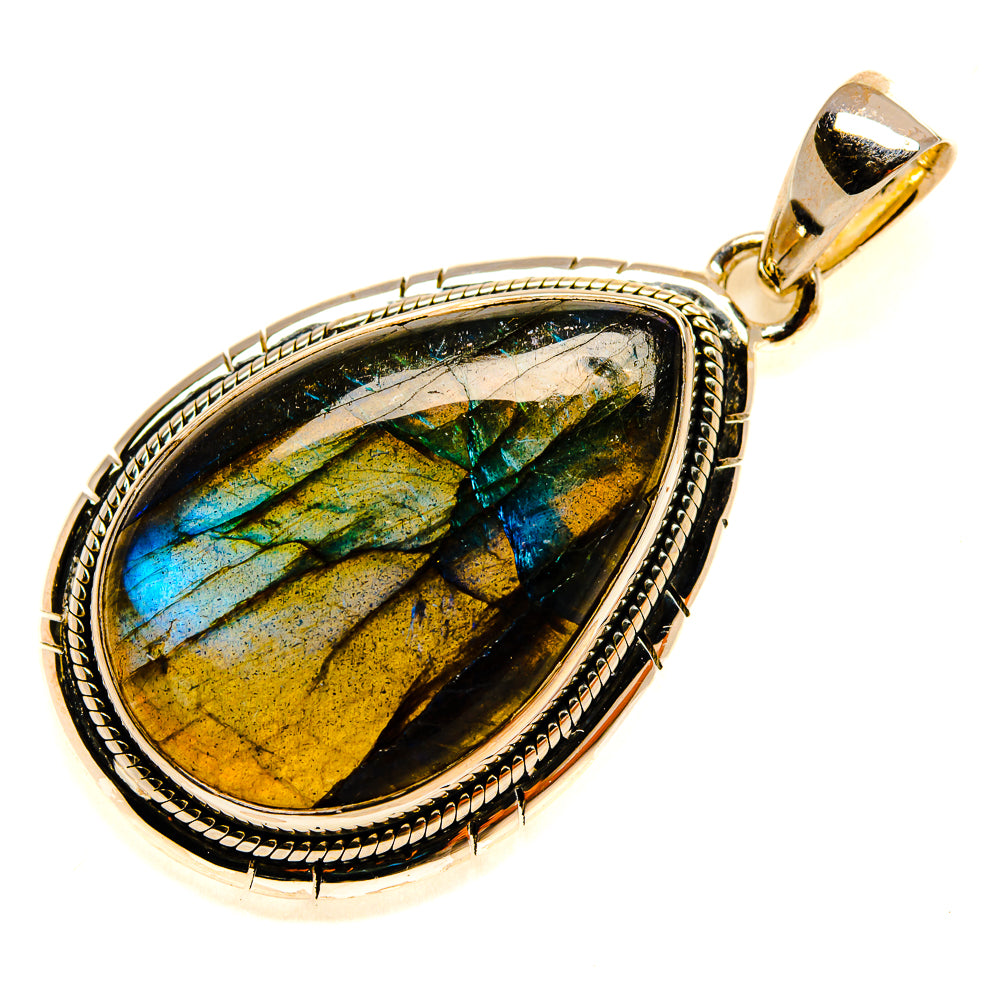 Labradorite Pendants handcrafted by Anasilvercos - PD24530 - Photo 2