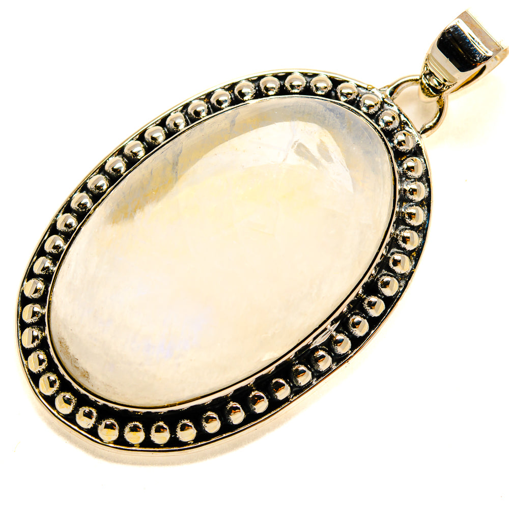 Rainbow Moonstone Pendants handcrafted by Anasilvercos - PD24532 - Photo 2