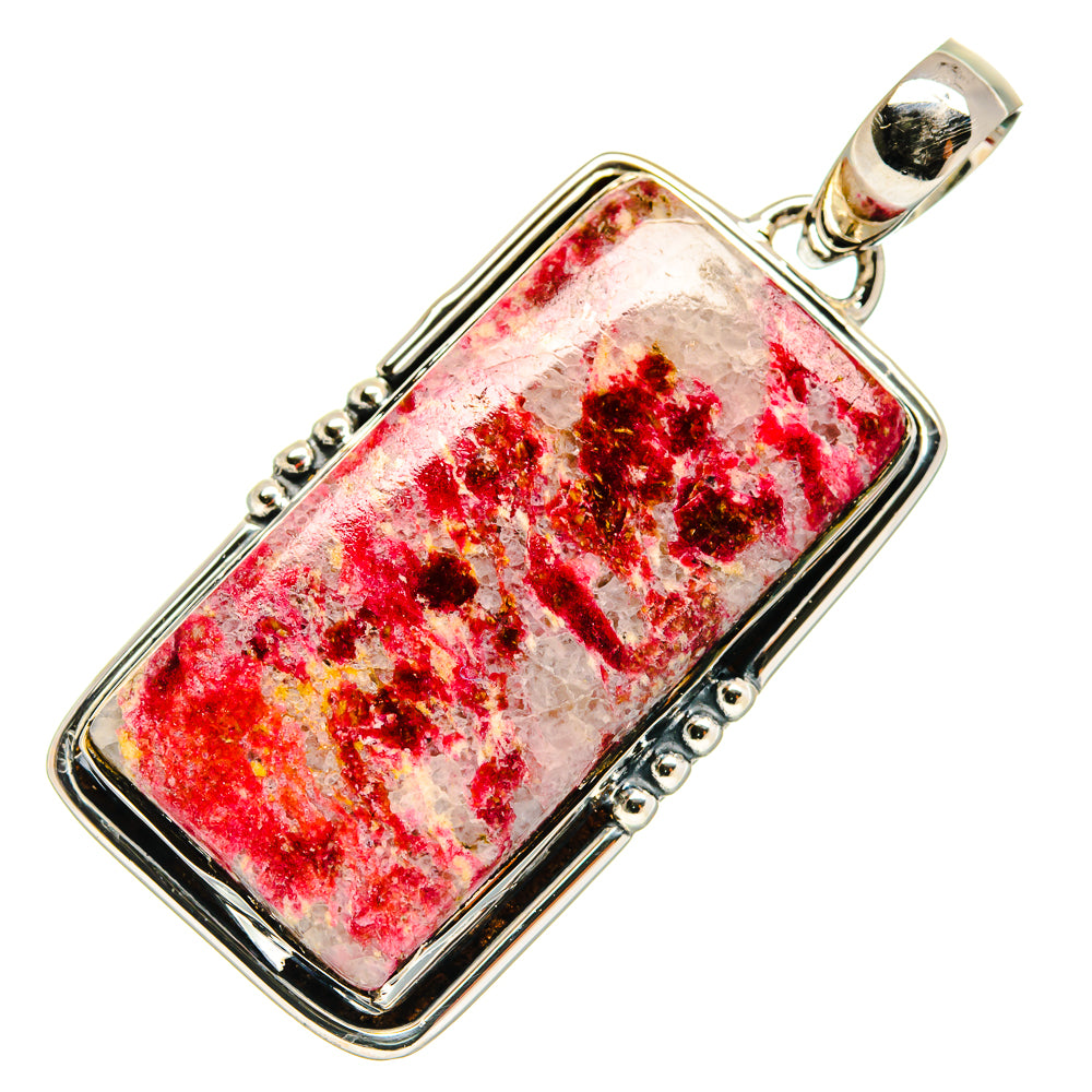 Thulite Pendants handcrafted by Anasilvercos - PD24541 - Photo 2