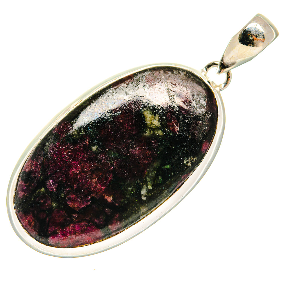 Russian Eudialyte Pendants handcrafted by Anasilvercos - PD24555 - Photo 2