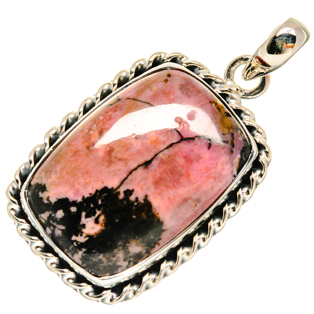 Rhodonite Pendants handcrafted by Anasilvercos - PD24563 - Photo 2