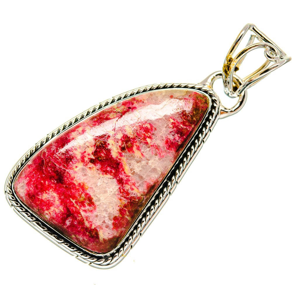 Thulite Pendants handcrafted by Anasilvercos - PD24566 - Photo 2