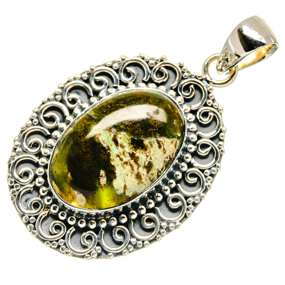 Rainforest Opal Pendants handcrafted by Anasilvercos - PD24583 - Photo 2