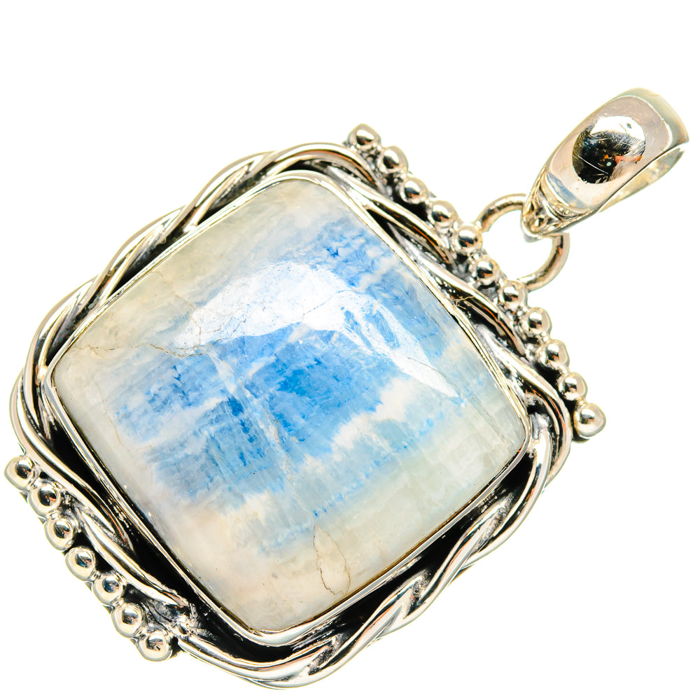 Blue Scheelite Pendants handcrafted by Anasilvercos - PD24594 - Photo 2