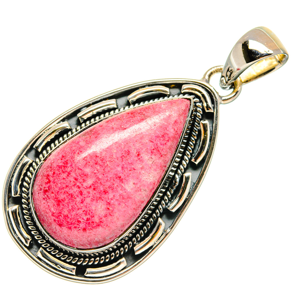 Rhodochrosite Pendants handcrafted by Anasilvercos - PD24599 - Photo 2