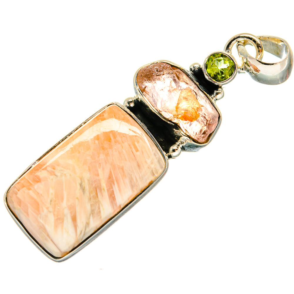 Scolecite Pendants handcrafted by Anasilvercos - PD24605 - Photo 2