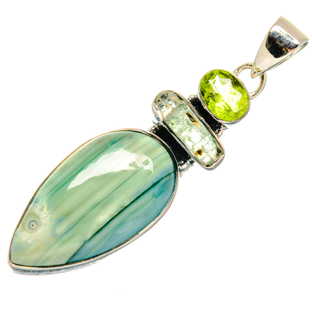 Green Jasper Pendants handcrafted by Anasilvercos - PD24607 - Photo 2