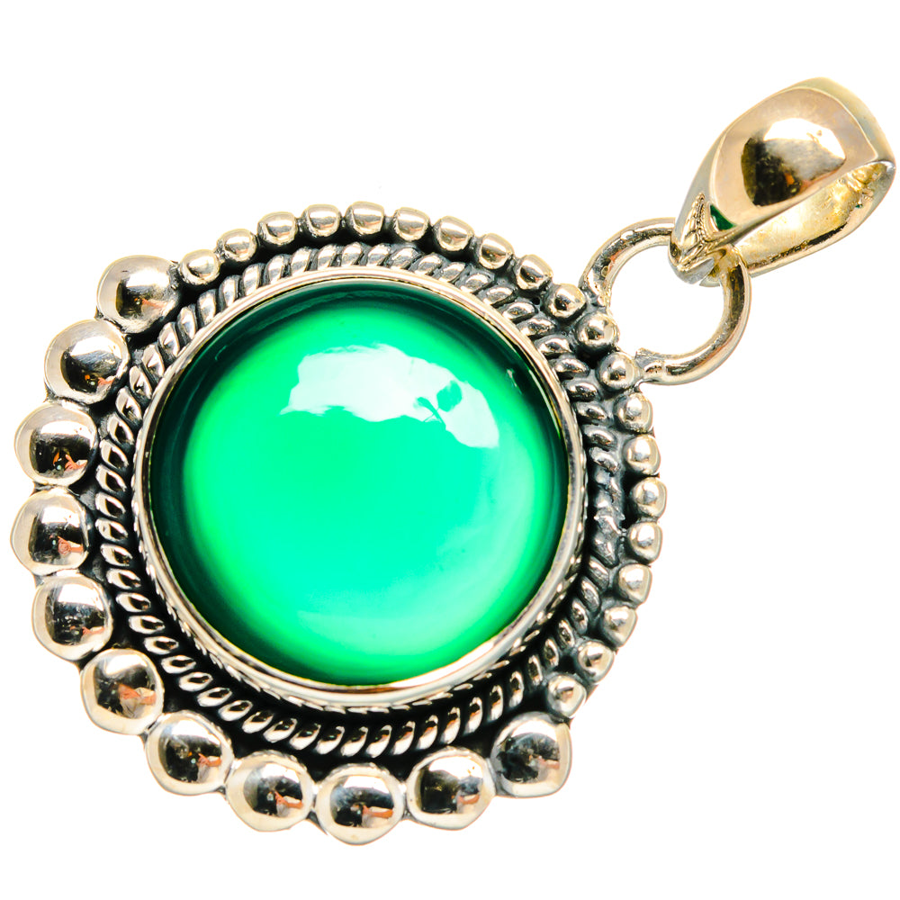 Green Onyx Pendants handcrafted by Anasilvercos - PD24611 - Photo 2