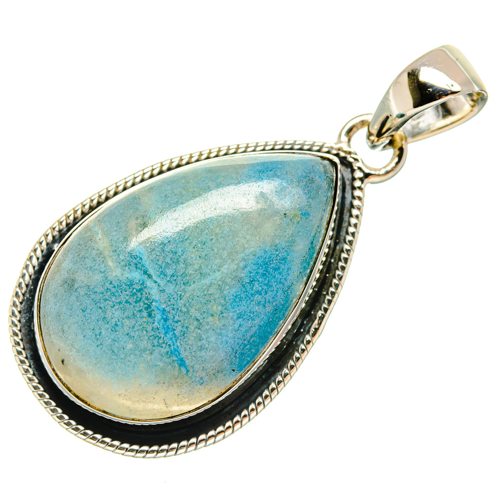 Larimar Pendants handcrafted by Anasilvercos - PD24623 - Photo 2