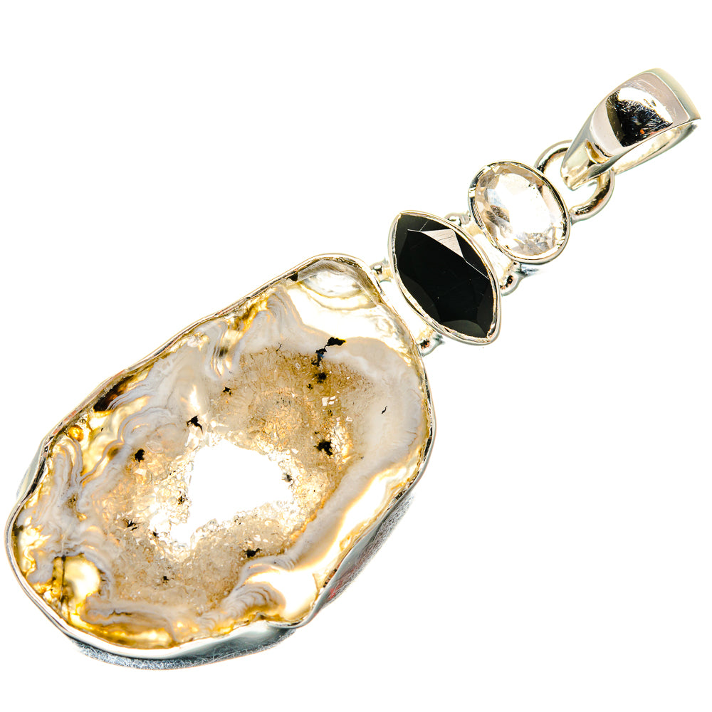 Herkimer Diamond Pendants handcrafted by Anasilvercos - PD24646 - Photo 2