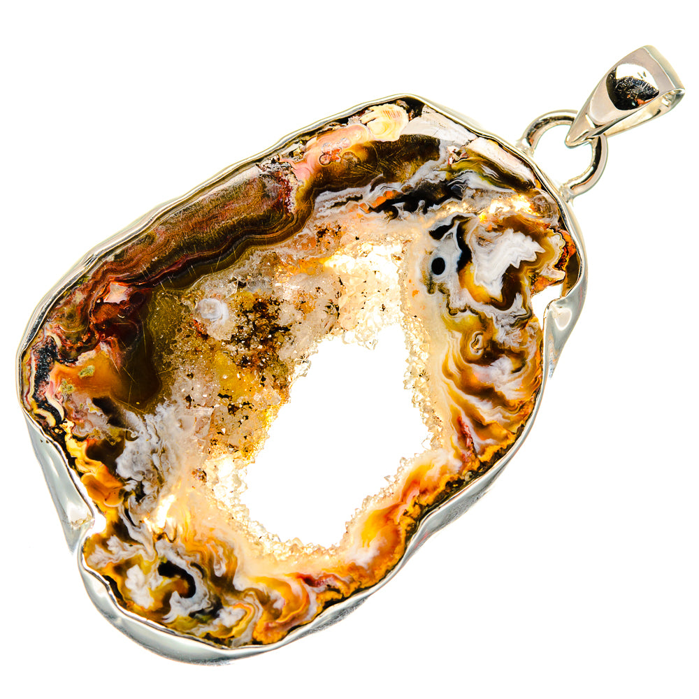Occo Geode Pendants handcrafted by Anasilvercos - PD24647 - Photo 2