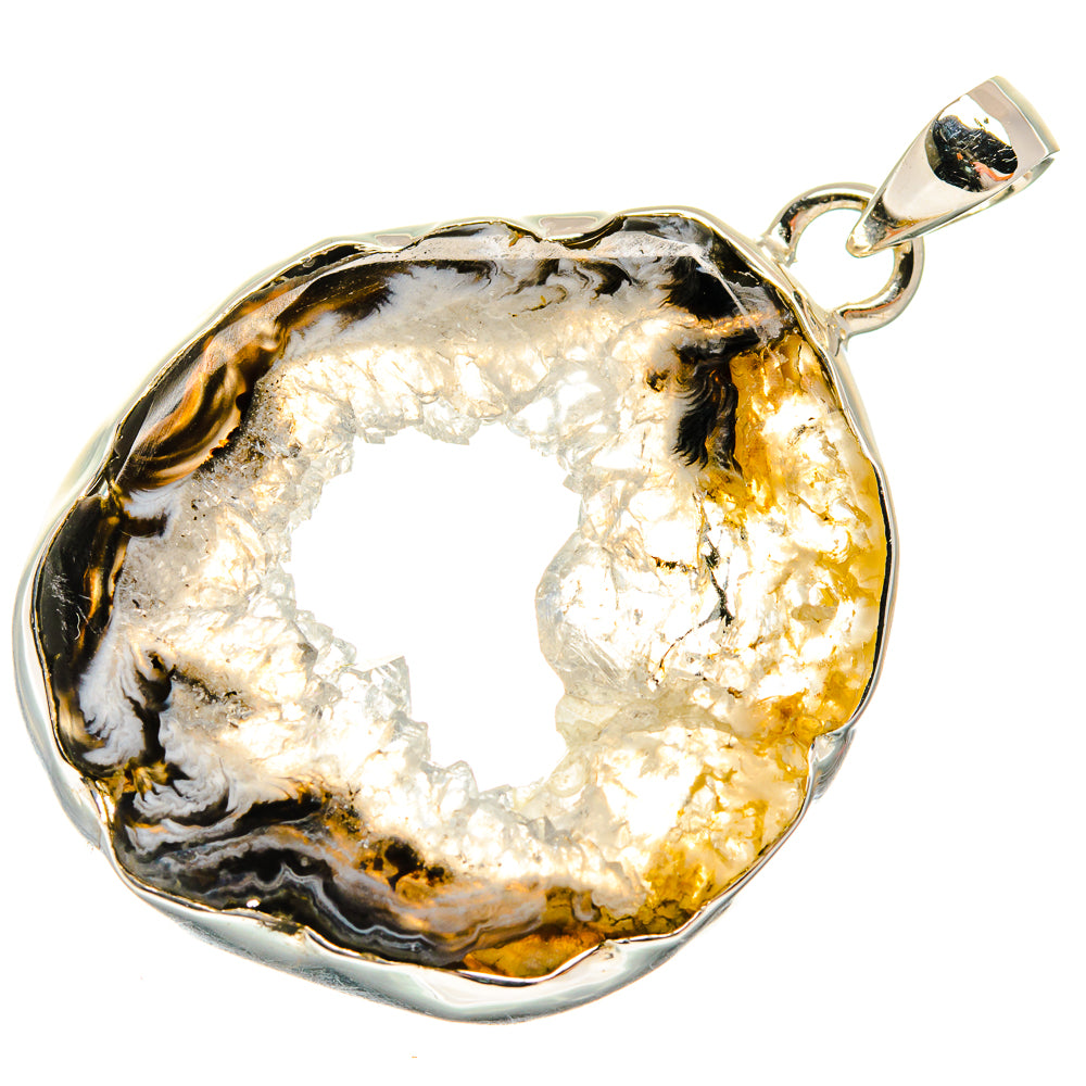 Occo Geode Pendants handcrafted by Anasilvercos - PD24648 - Photo 2