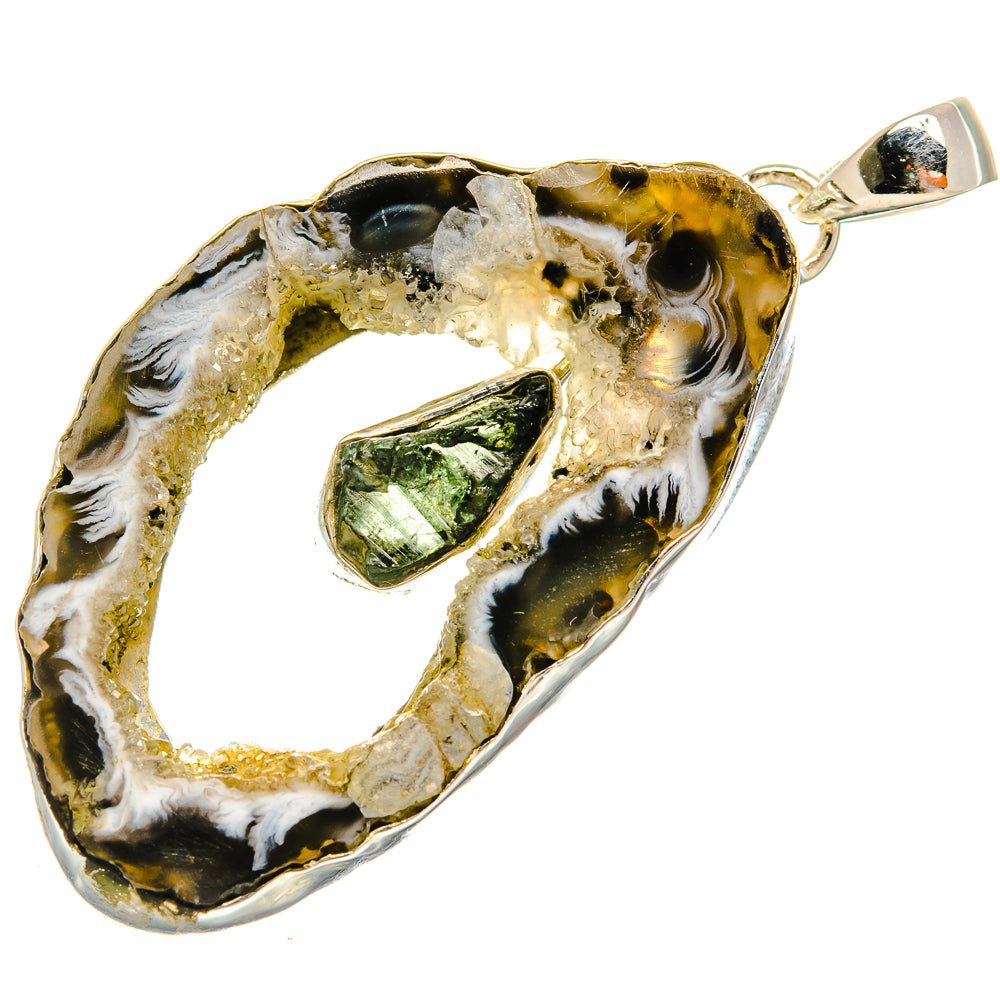 Occo Geode Pendants handcrafted by Anasilvercos - PD24649 - Photo 2