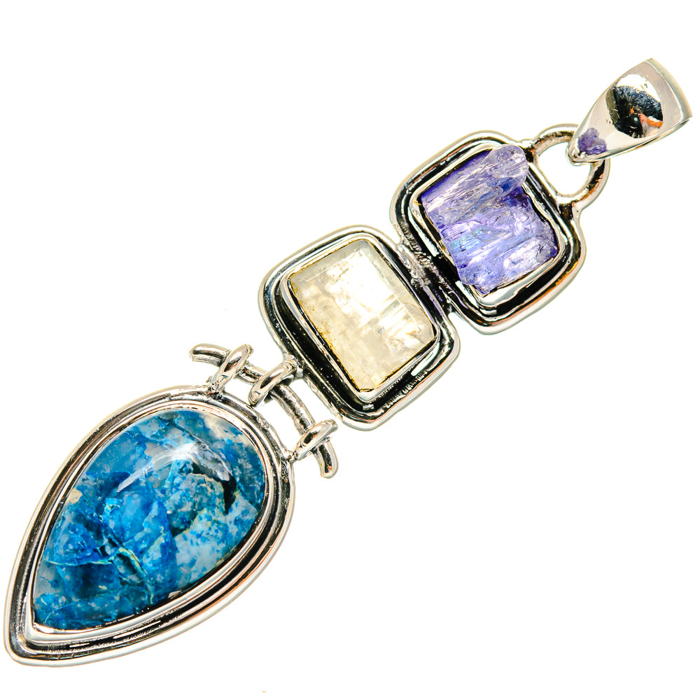Apatite Pendants handcrafted by Anasilvercos - PD24656 - Photo 2