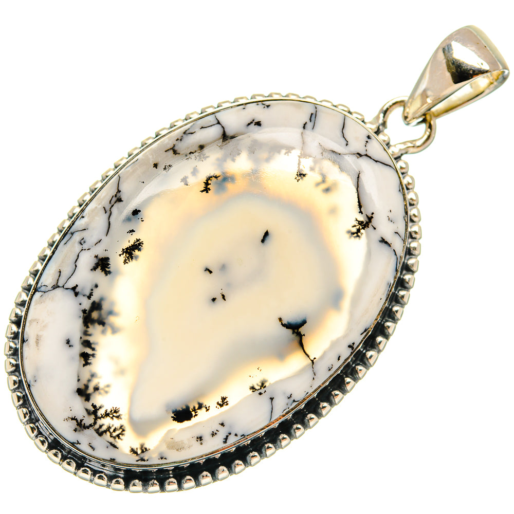 Dendritic Opal Pendants handcrafted by Anasilvercos - PD24660 - Photo 2