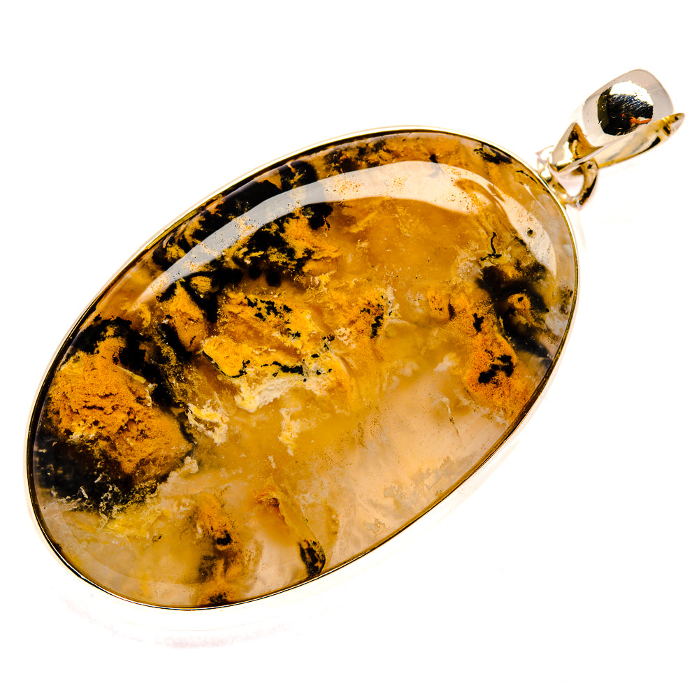 Plume Agate Pendants handcrafted by Anasilvercos - PD24662 - Photo 2
