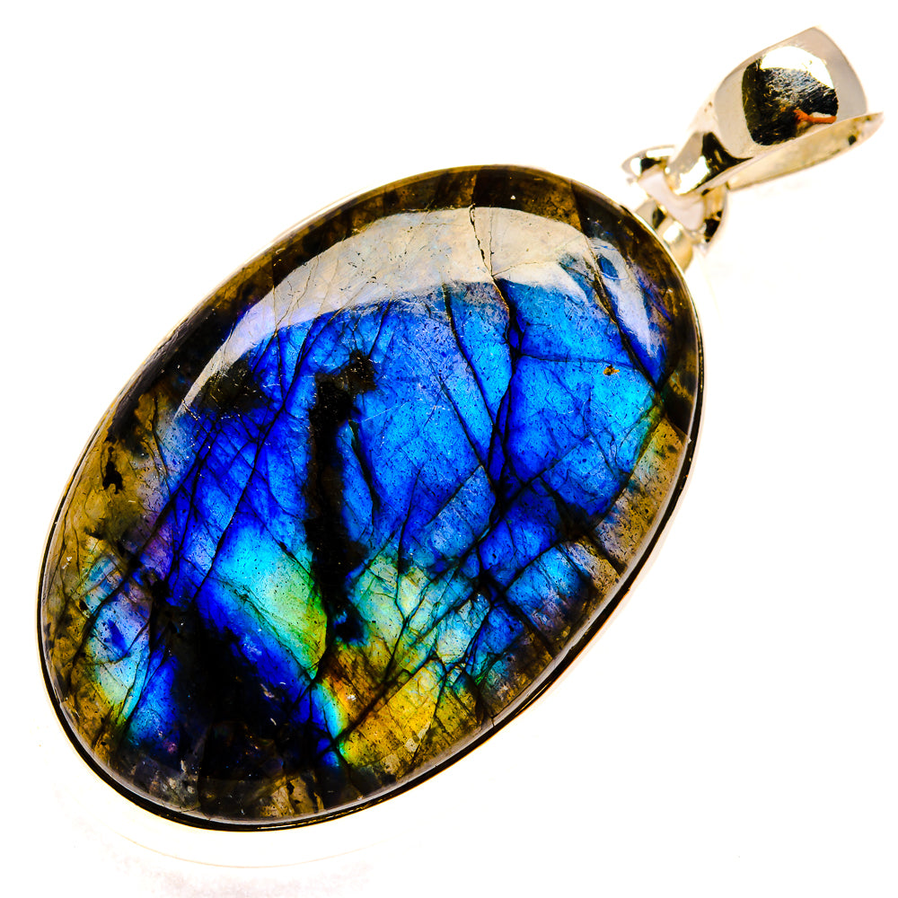Labradorite Pendants handcrafted by Anasilvercos - PD24664 - Photo 2
