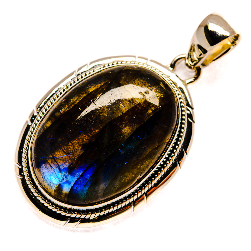 Labradorite Pendants handcrafted by Anasilvercos - PD24668 - Photo 2