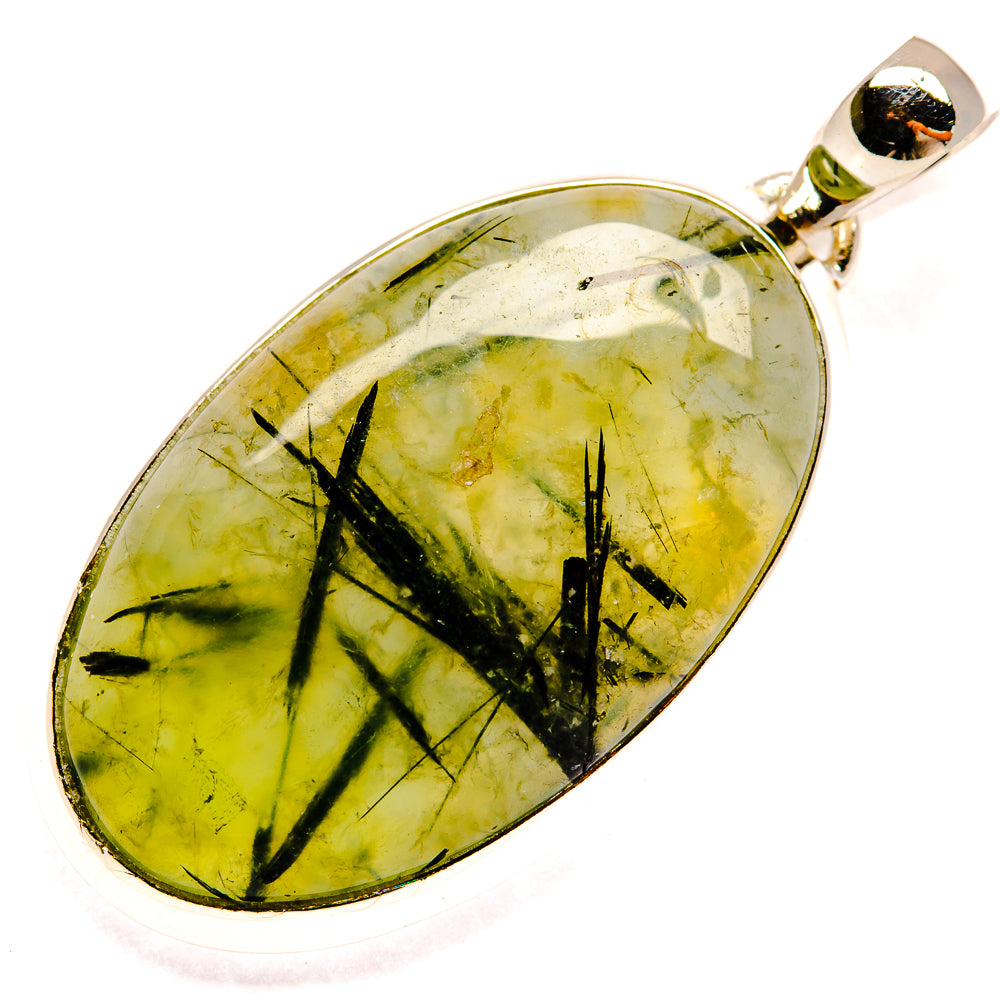 Prehnite Pendants handcrafted by Anasilvercos - PD24673 - Photo 2