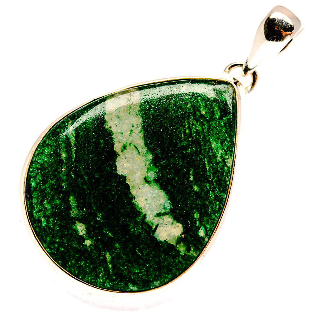 Green Aventurine Pendants handcrafted by Anasilvercos - PD24675 - Photo 2