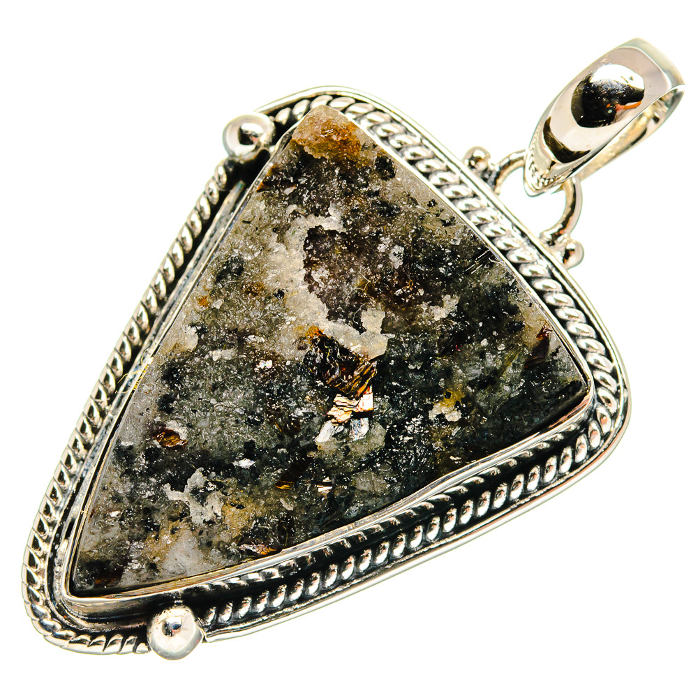 Astrophyllite Pendants handcrafted by Anasilvercos - PD24690 - Photo 2