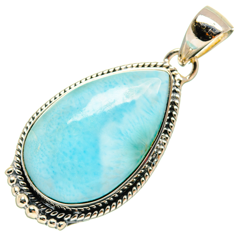 Larimar Pendants handcrafted by Anasilvercos - PD24691 - Photo 2