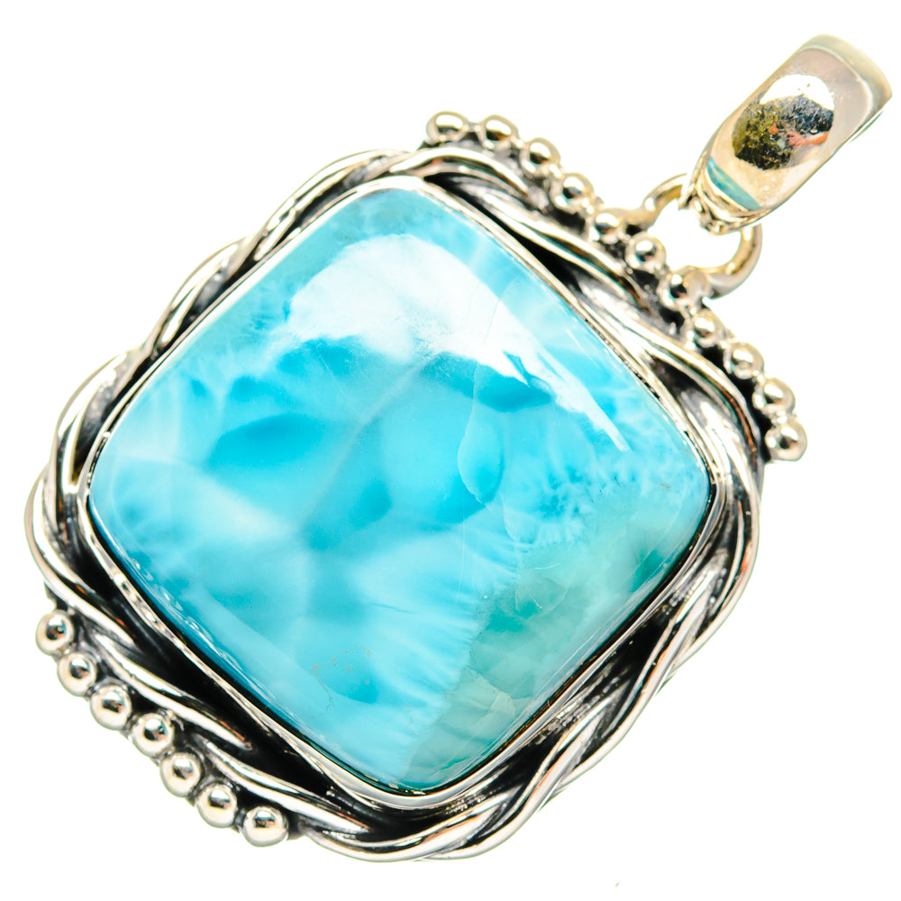 Larimar Pendants handcrafted by Anasilvercos - PD24693 - Photo 2