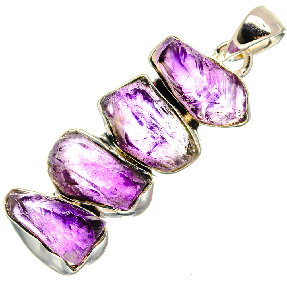 Amethyst Pendants handcrafted by Anasilvercos - PD24696 - Photo 2