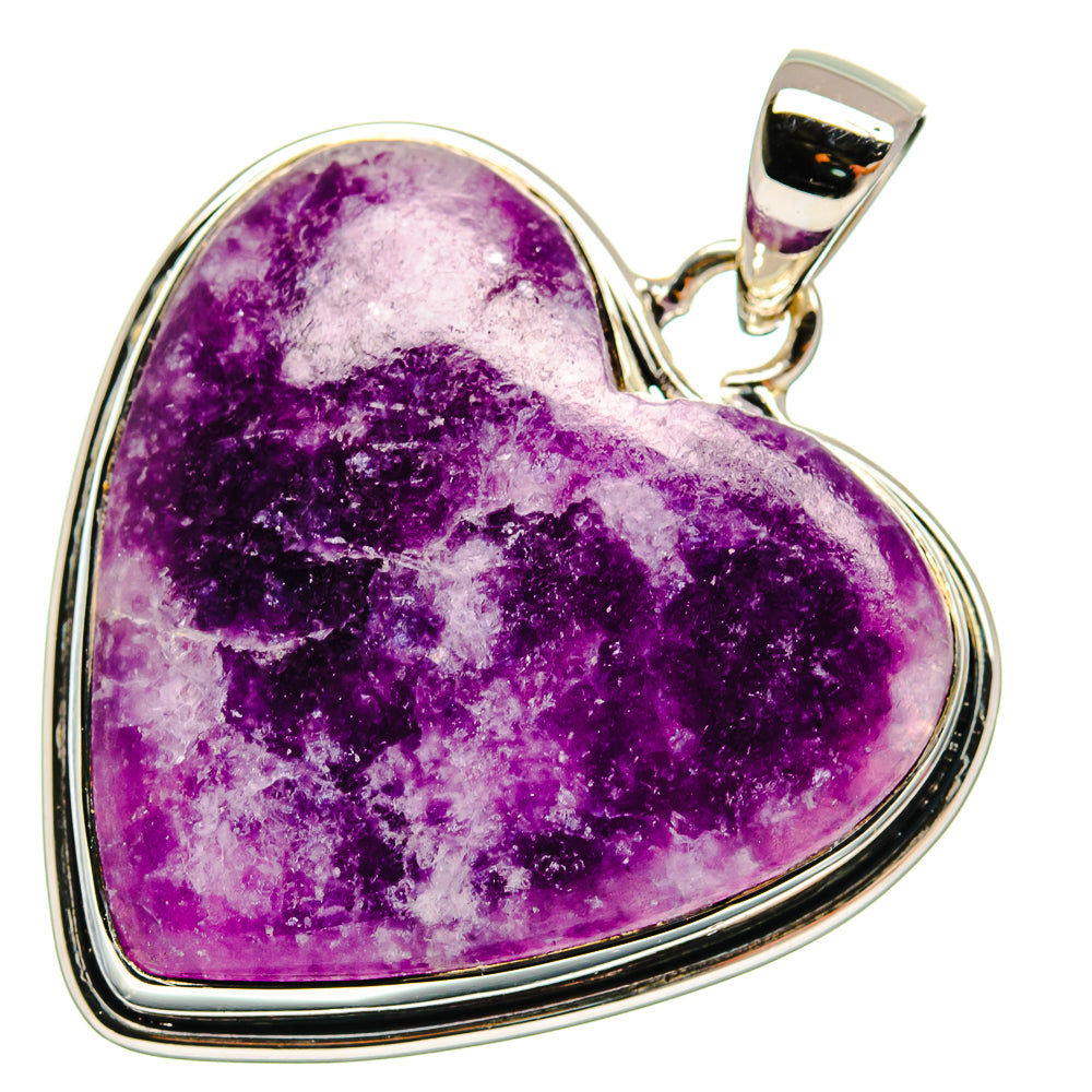 Lepidolite Pendants handcrafted by Anasilvercos - PD24703 - Photo 2