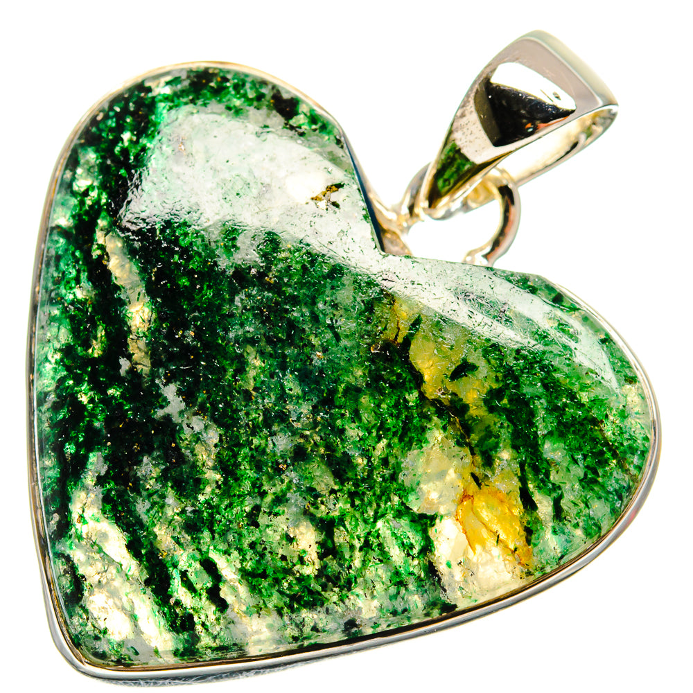 Green Aventurine Pendants handcrafted by Anasilvercos - PD24704 - Photo 2