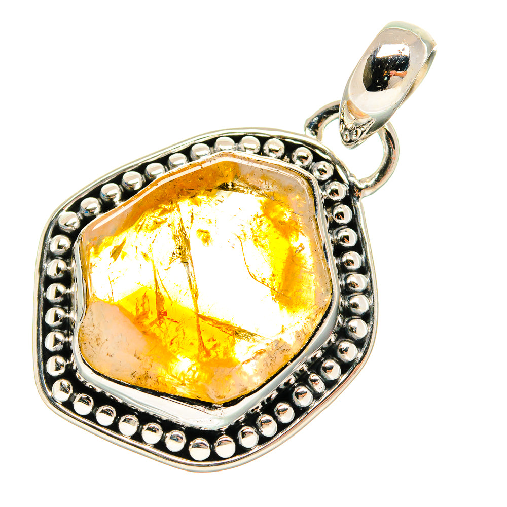 Citrine Pendants handcrafted by Anasilvercos - PD24723 - Photo 2
