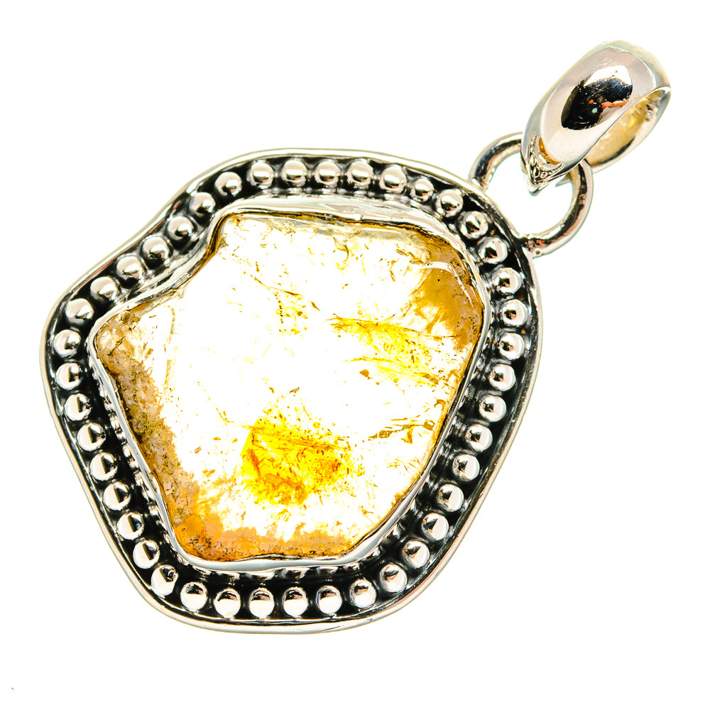 Citrine Pendants handcrafted by Anasilvercos - PD24725 - Photo 2
