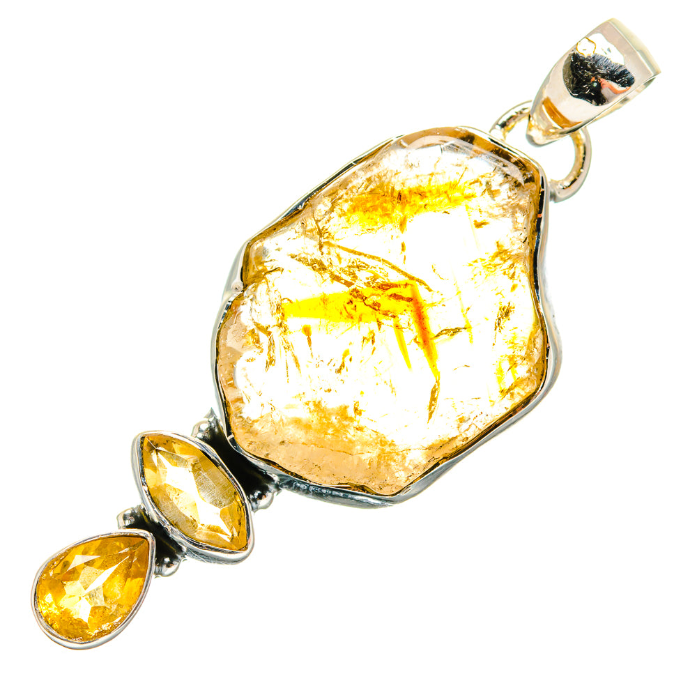 Citrine Pendants handcrafted by Anasilvercos - PD24728 - Photo 2