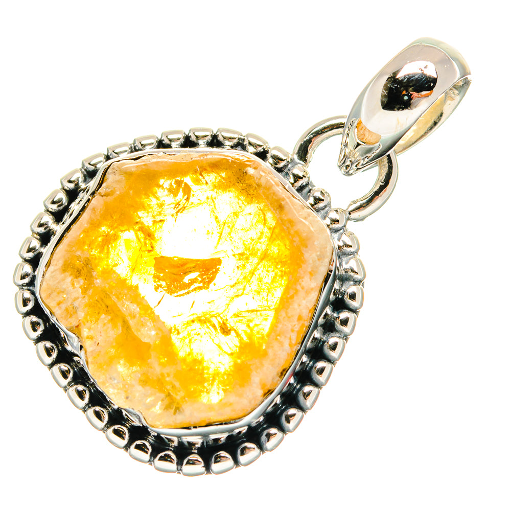 Citrine Pendants handcrafted by Anasilvercos - PD24731 - Photo 2