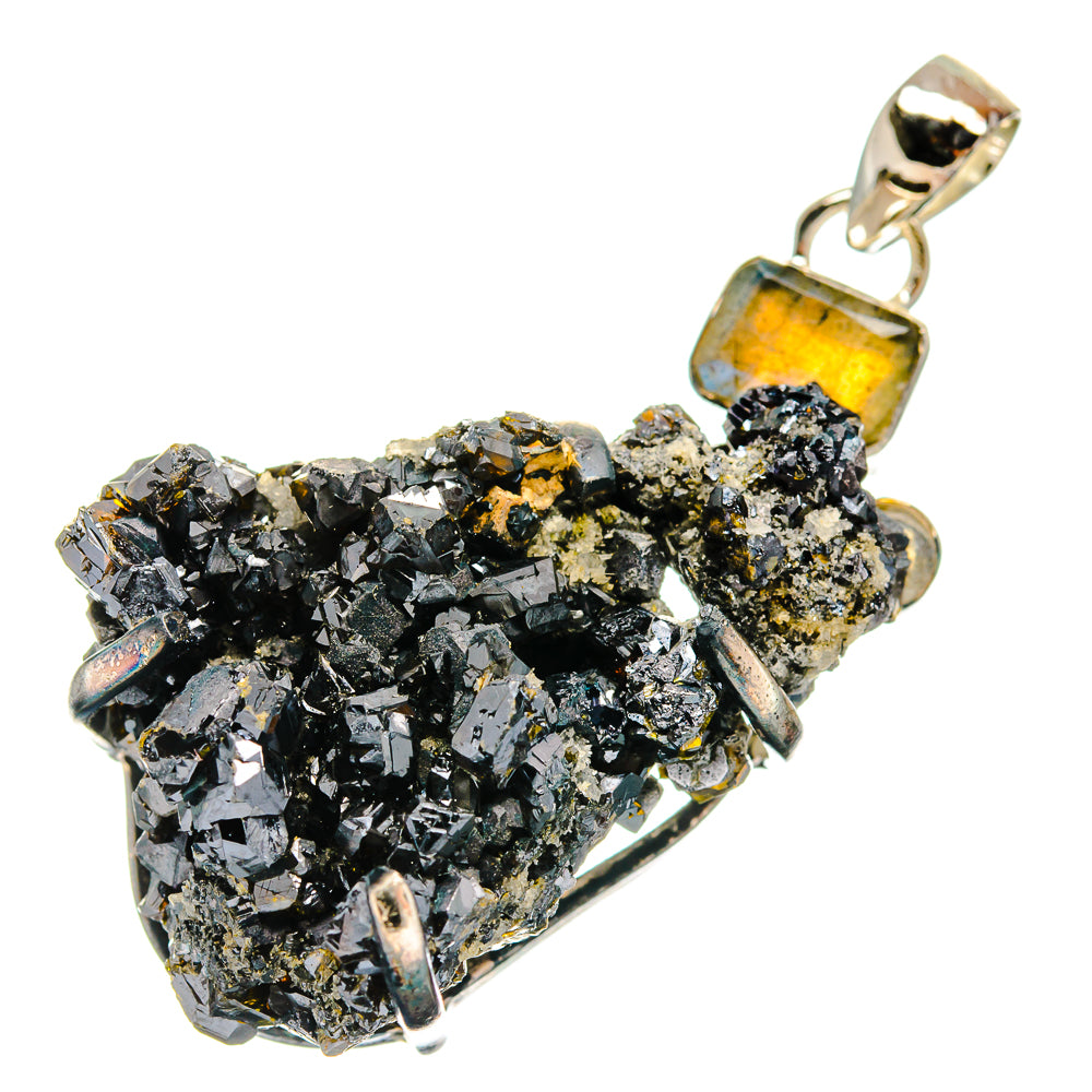 Bismuth Crystal Pendants handcrafted by Anasilvercos - PD24749 - Photo 2