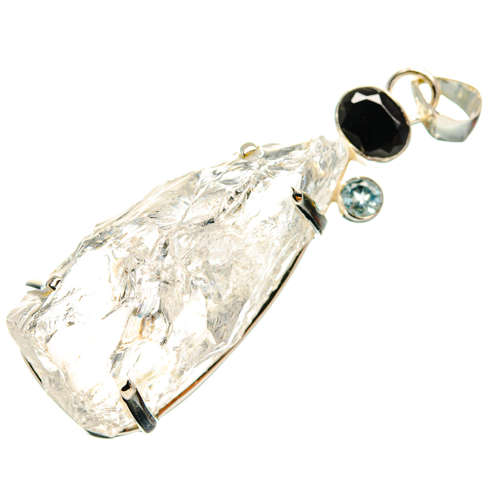 White Quartz Pendants handcrafted by Anasilvercos - PD24760 - Photo 2