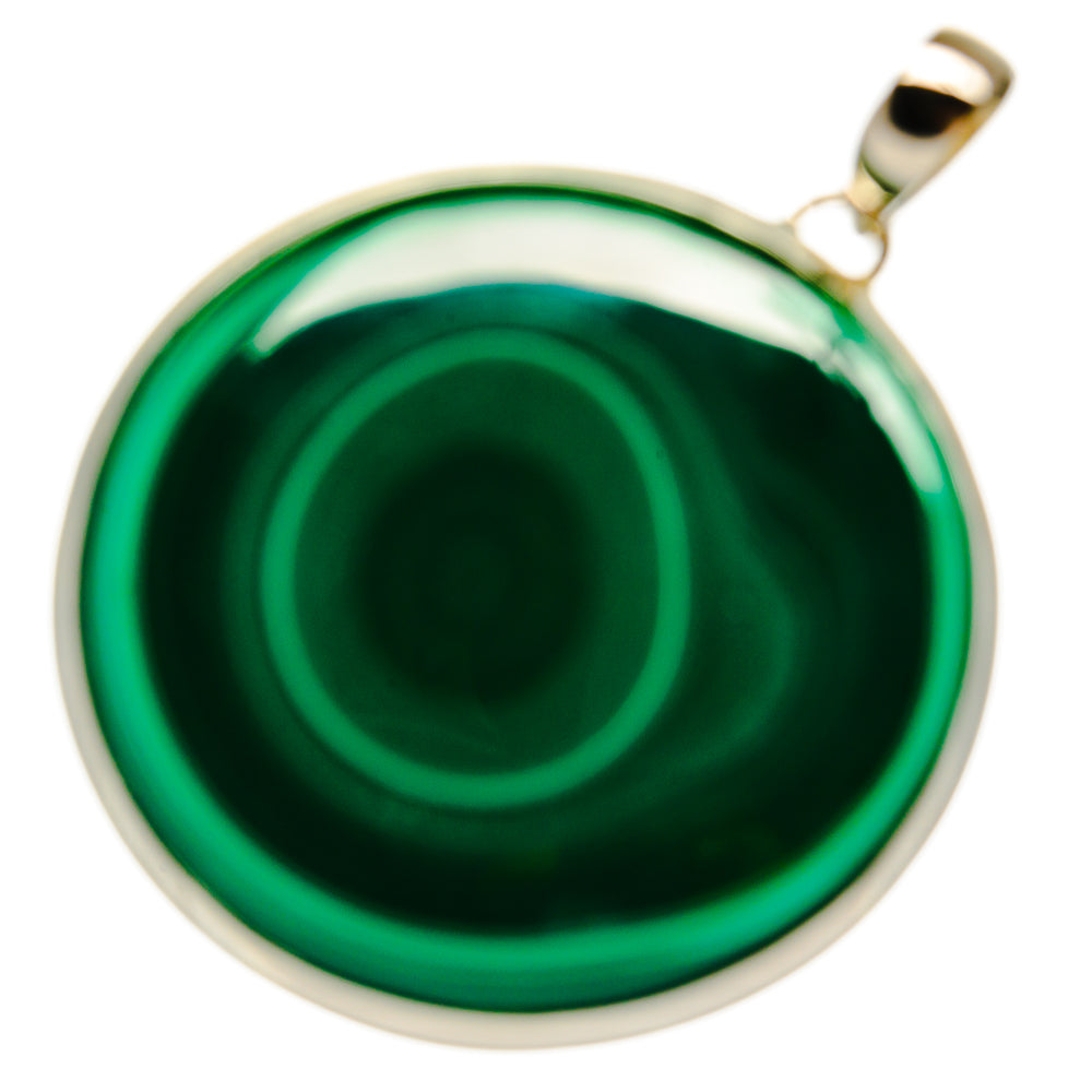 Malachite Pendants handcrafted by Anasilvercos - PD24770 - Photo 2