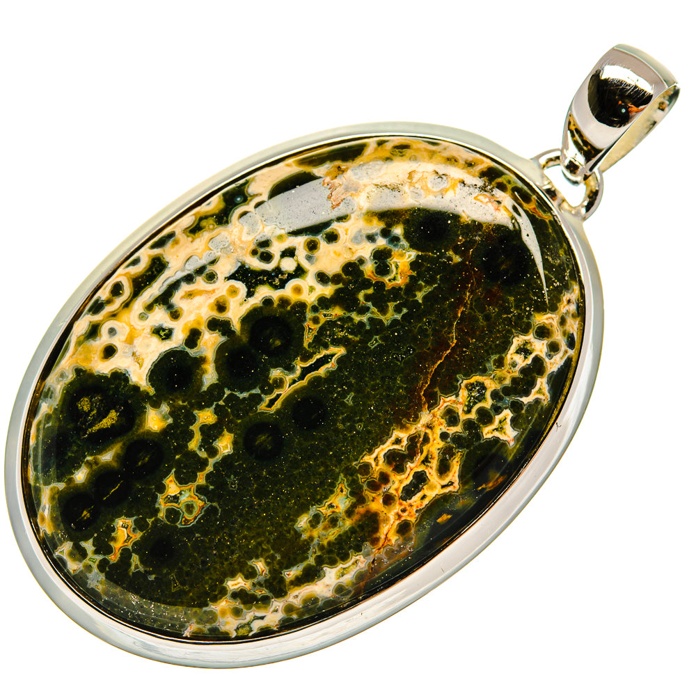 Ocean Jasper Pendants handcrafted by Anasilvercos - PD24774 - Photo 2