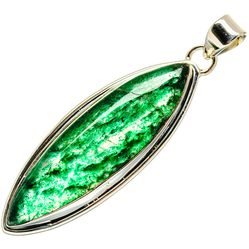 Green Aventurine Pendants handcrafted by Anasilvercos - PD24775 - Photo 2