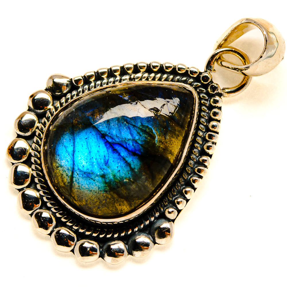 Labradorite Pendants handcrafted by Anasilvercos - PD24799 - Photo 2
