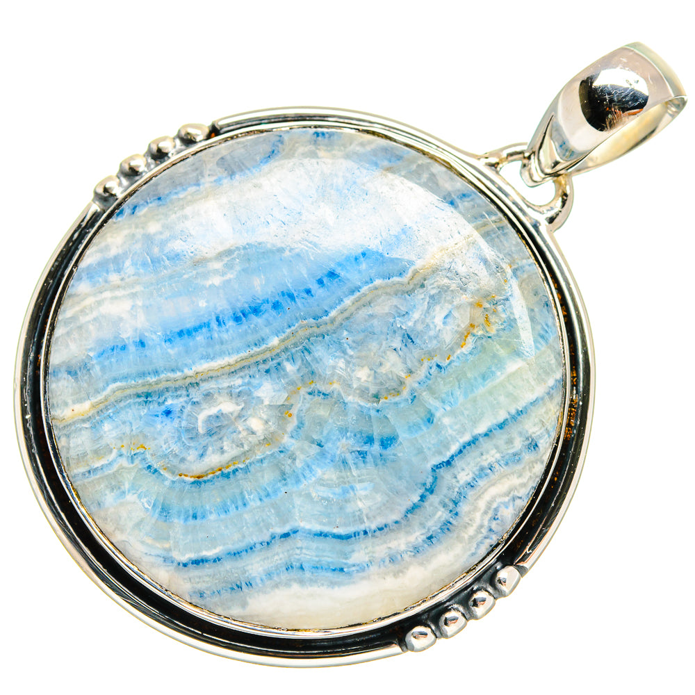 Blue Scheelite Pendants handcrafted by Anasilvercos - PD24812 - Photo 2
