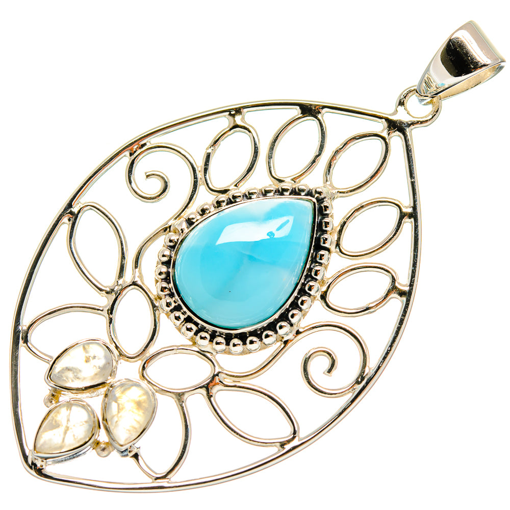 Larimar Pendants handcrafted by Anasilvercos - PD24834 - Photo 2