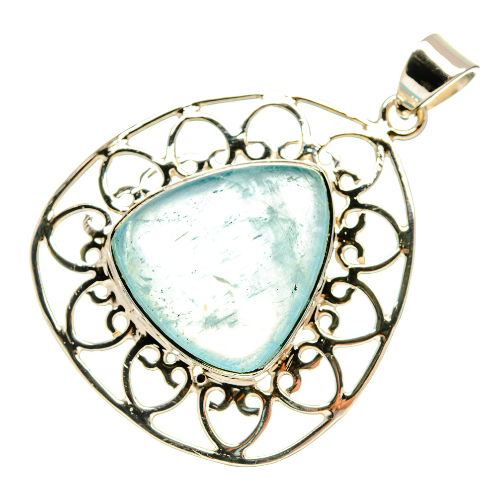 Aquamarine Pendants handcrafted by Anasilvercos - PD24839 - Photo 2