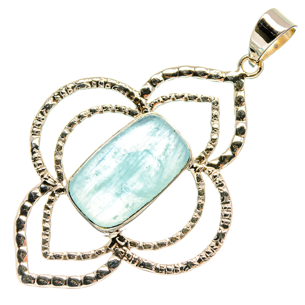 Aquamarine Pendants handcrafted by Anasilvercos - PD24840 - Photo 2